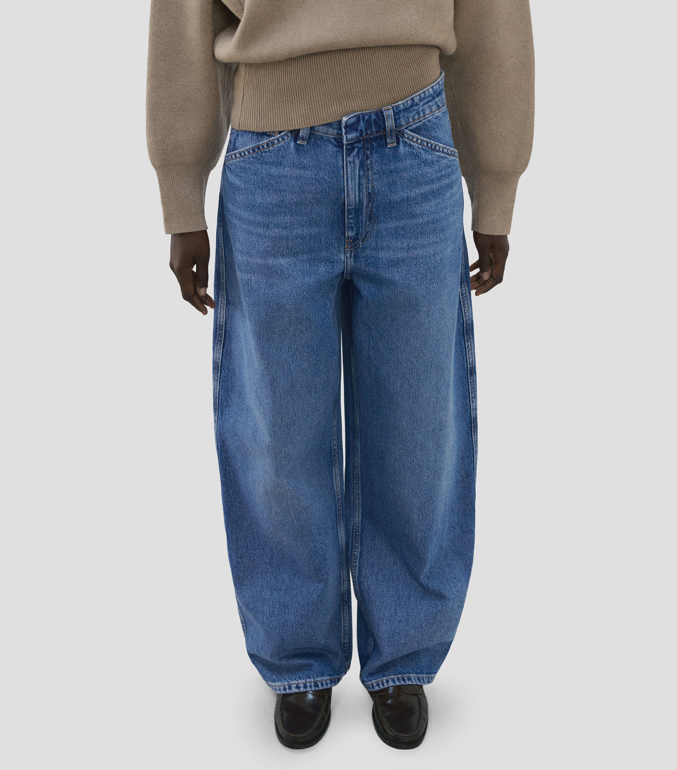 Jeans de corte regular Mujer